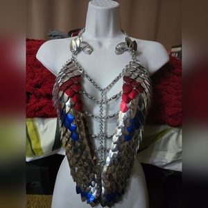 Custom dragon scale top